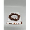 Tiger Eye Bracelet 8mm Raw Handmade Natural Stone for Courage