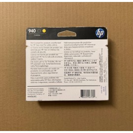 For HP Genuine HP 940 Black & Yellow Printhead C4900A Date: 2019