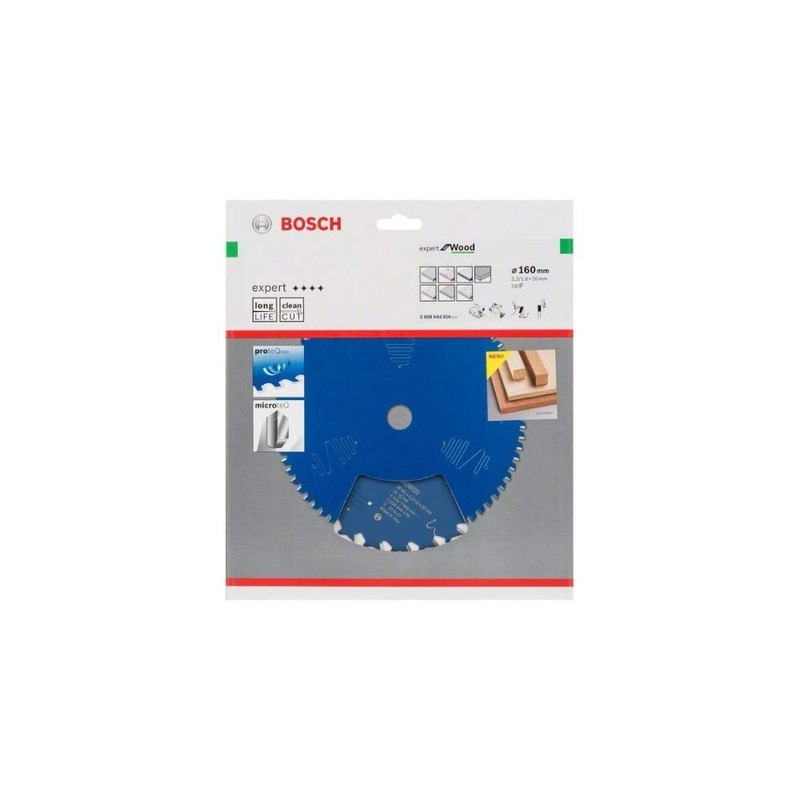 Bosch 2608644016 EXWOH 24 Tooth Top Precision Circular Saw Blade,
