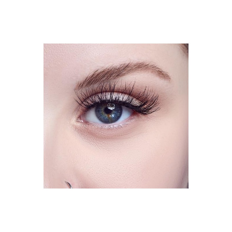 KISS Lashes Sister Nature False Eyelashes, Easy to Wear Easier