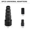 Shop Vac Extractor Attachments with 2-1/2" & 1-7/8" & 1-1/4"