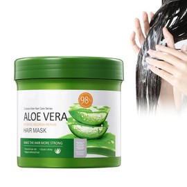 Aloe Vera Haarmaske, Haarmaske Reparieren, Keratin Haarmaske, Haarmaske Für Geschädigtes Haar, Aloe Vera Reparatur-Haarmaske, Repair Hair Mask, Pflegen Sie Das Haar, 500g