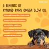 Kyndred Paws Omega Glow Oil, Supplements for Dogs, Skin, Coat