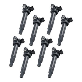 Zoncar 8 pack Ignition Coil Pack Compatible with Sequoia.Tundra.SC430.LX470.Land Cruiser.GX470.GS430.4Runner.LS430 Replace# UF230