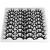 Bershnor 25MM False Eyelashes Faux Mink Fluffy Lashes Dramatic 3D