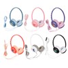 Kids Headphones Stereo Tangle Free 3.5mm Jack Wired Cord On