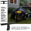 Generator Hood Height Extension Bracket Outdoor Generator Waterproof Cover Height