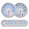 Bezel Boost Gauge Kit -30inHg~30Psi White Indash Brushless Series 2-1/16''