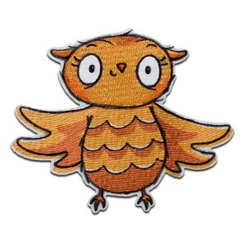 Mono-Quick 1805x Little Owl Applique, Iron-On Patch, Sew-On (18057 - Owl Flying)