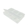 Portable 6-Compartment Supplement Pill Case (Korean-Made) Pill 18ea