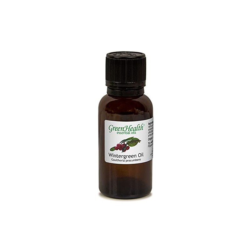 Wintergreen – 1 fl oz (30 ml) Glass Bottle –