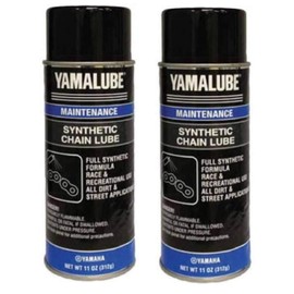YAMAHA Original OEM Yamalube Acc-SYNCH-AI-NL Spray Synthetic Chain Lube Yamalube OEM - (2) 11 Ounce Cans