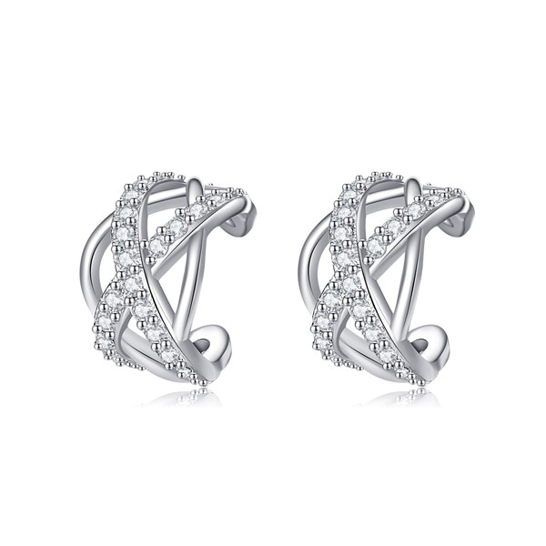 Celtic Ear Cuffs 925 Sterling Silver Ear Cuff Earrings for