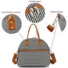 FlowFly Insulated Lunch Bag With Shoulder Strap for Women, Men,