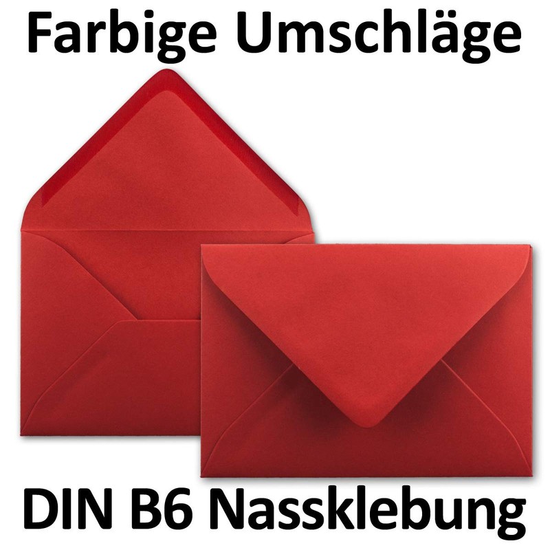 Neuser FarbenFroh 80 g/m² B6 envelopes, 175 x 125 mm,