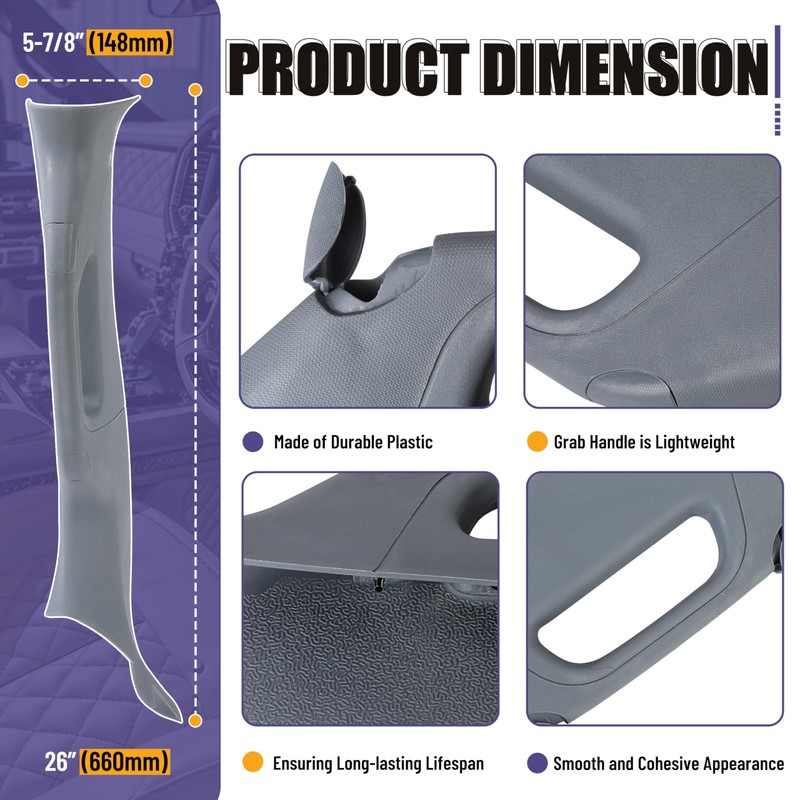 A Pillar Grab Handle Interior Trim Left Driver Side Compatible