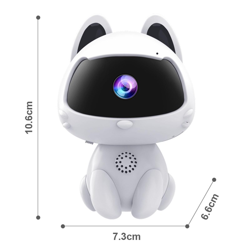 Rettru Pet Camera Wireless Surveillance Camera HD Webcam WiFi Webcam