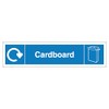 V Safety WRAP - Cardboard Recycling - Slim Landscape 250