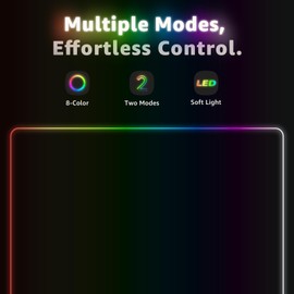 LED Note Board with 8 Colors，Acrylic Dry Erase Board with Light, Clear Monthly/Weekly Calendar, Led Drawing Board for Kids with Stand, 8 Markers, Adapter, Soft Cloth, Holiday Trend Gift (Pink)