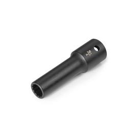 TEKTON 1/2 Inch Drive x 7/16 Inch Deep 12-Point Impact Socket | SID23211