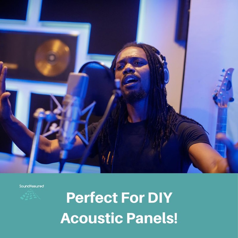 SoundAssured Acoustical Fabric - Acoustically Transparent Fabric for Making Acoustic