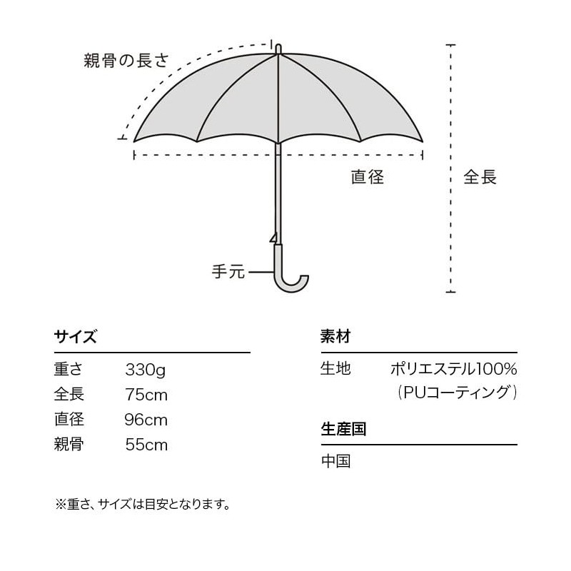 Wpc. 801-16015-102 Parasol Blackout Flower Drawing Mini Black Folding Umbrella,