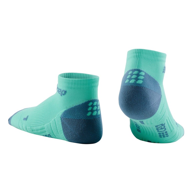 CEP Compresion No Show Socks 3.0, Mint/Grey, Women II