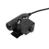 Radio Headset Adapter Push To Talk Clear Sound Walkie Talkie