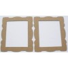 Unbranded {3} *DECORATIVE FRAME* - Bare Rectangle Picture Frames Chipboard