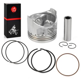 285cc Top End Piston & Ring Kit 0.25mm Oversize Bore Compatible with YAMAHA Golf Cart G2 G5 G8 G9 1985-1995 G11 1993-1194