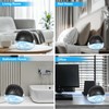 Water Air Purifier for Home with Essential Oil Diffuser &