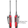 Arcshell Rechargeable Long Range Two-Way Radios with Earpiece 4 Pack