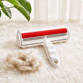 Pet Hair Remover Roller for Furniture – Self-Cleaning Reusable Lint Roller for Dog & Cat Hair on Everyday Surfaces