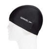 Speedo SD97C41 Swim Cap, Tricot Cap, Unisex, Black/Silver, Free