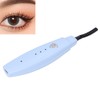 Heated Eyelash Curler USB Rechargeable Electric Lash Curling Tool for