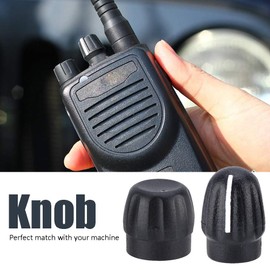 Walkie Talkie Rplacement Knob, Including 10pcs Volume Knobs and 10pcs Channel Selector Knobs Accessories for