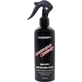FLEISHERS Hybrid Ceramic Spray Coating, Incredible Shine and Protection for Car Paint, Extreme Water Beading, Safe for Cars, Trucks, Motorcycles, RV's and More, Quick Apply, Paint Sealant, 10.1oz.