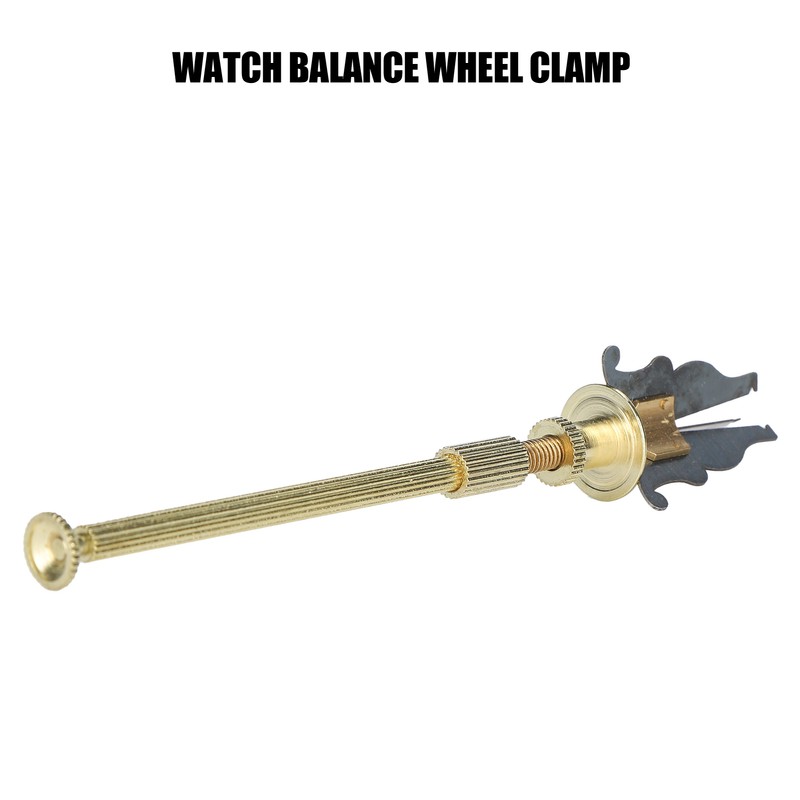 3‑Fork Holding Clamp Locking Watch Balance Wheel Clamp Tools Watchmaker