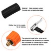 X AUTOHAUX 50cm Car Tire Inflator Extension Hose with Lock