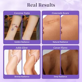 Maquillaje Corrector de Tatuajes Impermeable, Perfeccionador de Cobertura Corporal para Maquillaje de Piernas y Cuerpo, Maquillaje Corrector de Moreto