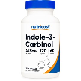 Nutricost Indole-3-Carbinol Supplement (425mg) 120 Capsules - 60 Servings