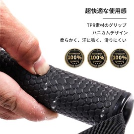 NNSTAR Exercise Handles, Training Handles, Fitness Grip Bands, Training Tubes, Cable Machines, T-Bar Rows, High Load Capacity, Max 399.7 lbs (181 kg), Non-Slip Neat, Set of 2 Joints, Black