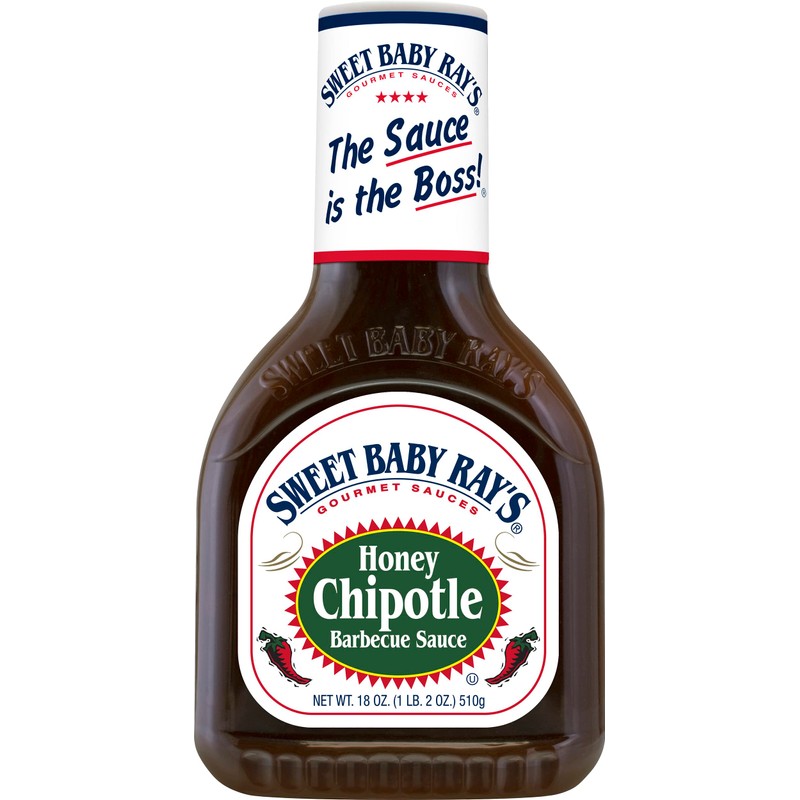 Sweet Baby Ray's Barbecue Sauce, Honey Chipotle (18 Ounce (Pack