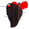 Pro-Tech Outdoors Gun Holster fits Taurus PT-709 Slim with Laser
