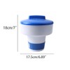 SagaSave 7" Floating Chemical Chlorine Dispenser Floating Dispenser for Swimming