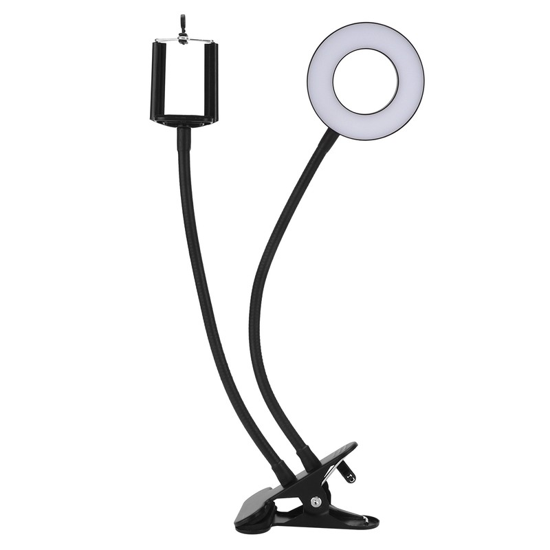 Ring Light 3.5 Inch Selfie Makeup Fill Light Double Bracket