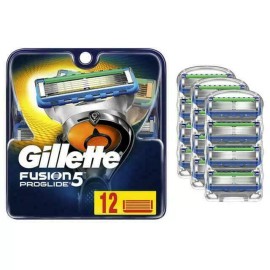 Gillette Fusion5 Proglide Power Refill Cartridges, 12 Cartridges