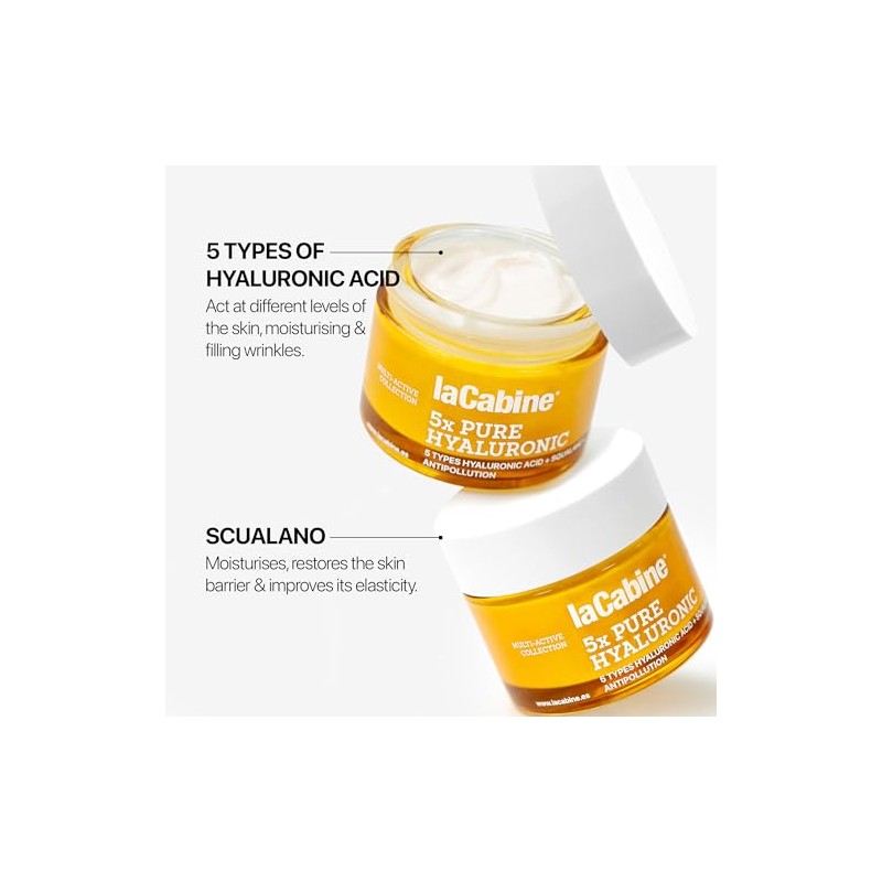 laCabine Crema Facial 5X Hyaluronic 50Ml