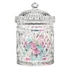 Godinger Canister Set, Crystal Glass Canisters Food Storage Candy Jars