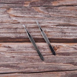Tweezers, beard plucking, nose hair, tweezers, thin / 족집게 수염 뽑기 코털 쪽집게 핀셋 얇은